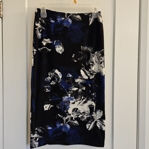 Le Château Black and Blue Dress